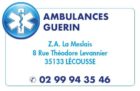 Logo Ambulances Guérin